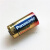 CR123A电池 CR17345锂电池3V数码相机强光电筒GPS定位不能充电 荧光黄 SONY CR123A电池