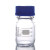 定制 schott肖特瓶螺口蓝盖瓶透明透明丝口蓝盖试剂瓶25 50 100ml德国肖特瓶 1000ml德国肖特瓶