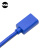 SSU USB3.0延长线打印机加长线公对母鼠标手机U盘数据线延长线 蓝色(包头) 1m