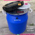 CLCEY有机肥发酵桶级家用庭院厨余堆肥沤肥桶垃圾堆肥带过滤网 L39蓝色25升50斤特厚带大龙头款