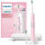 飞利浦（PHILIPS）Sonicare 6500电动牙刷 带充电旅行盒 备用刷头 刷头更换提醒 Pink 1 COUNT