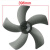 至诺美菱电风扇扇叶台扇通用叶片16寸400mm落地扇风扇配件风叶通用型 400叶子