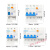 漏电保护器2P32A1P微型断路保护器DZ47空开3P 4P漏保 4p 25A
