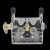 科威顿日式机器人双驱动送丝机托架TSM99358主动被动齿轮压丝轮手柄 松下双驱款送丝轮1.21.6