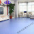 仁聚益德国品质加宽2.5米3米4米宽PVC塑胶地板革加厚2.0家用炕革地贴防 蓝色大理石 3米宽4.5米长(13.5平方)
