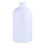 定制适用样品瓶塑料大小口HDPE白色耐用加厚实验室密封分装药剂取样试剂瓶 塑料大口500ml