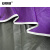 安赛瑞 雨披 防水单人雨衣加宽反光双帽檐可拆卸 紫色 4XL码 28730