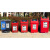 废弃口罩专用垃圾桶分类垃圾桶定点收集果皮箱公共场所回收箱带盖废弃口罩专用垃圾箱 MT-X72(30L)