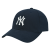 MLB洋基队儿童棒球帽标准小标男童女童通用遮阳帽鸭舌帽可调节 藏蓝白标NY F3(53CM-55CM)