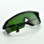 邦固 电焊工眼镜护目镜 浅绿5付（送眼镜袋+布）