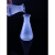 塑料三角烧瓶PP锥形瓶广口塑料摇瓶50 100 250ml带盖实验室瓶子工业品 三角量杯100ml