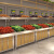 适用于不锈钢水果货架展示架水果店中岛专用水果货架堆头超市水果蔬菜架 中岛510*160双层