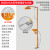 不锈钢复合式紧急喷淋洗眼器立式淋浴冲淋验厂洗眼机装置 带脚踏ABS黄色复合式喷淋洗眼器