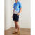 Orlebar Brown 奢侈品潮牌 男士 MAITAN CAMPCOLLAR 花卉图案有机棉料衬衫 Multi L