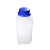 塑料蓝盖方瓶防盗盖塑料瓶试剂瓶样品瓶60/100/250/500/650/1000 1000ml5个