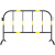 304黄黑不锈钢铁马护栏水马安全围栏围档路障市政道路施工隔离墩 黄黑铁马