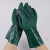 东亚浸塑颗粒防滑耐油807橘色手套PVC601柔软舒适绿色工业渔业手 东亚601PVC绿色手套