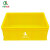 加厚塑料物流周转箱 零件盒 物料箱 分类筐 工具箱 储物箱 收纳 黄色 A5480*355*170MM