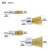 钢丝笔刷不锈钢丝刷头6MM柄电磨电钻吊磨机清洁去毛刺除锈抛光刷 火炬型笔刷6*16 10个价