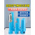 芙鑫 气动油水分离器压缩空气精密过滤器 024P 1.5寸 2.4立方 蓝色 +送手排