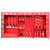 沙箱消防建筑工地消防柜微型消防站全套器材工具组合展示柜室外灭火器沙箱DMB 紫红色 2米*1米8豪华套餐