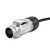 BD-24防水HDMI高清显示器视频传输阻燃航空插头插座连接器 BD24型HDMI金属插座