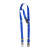 定制电工围杆带加厚施工爬杆抱杆作业腰带保险带安全带配件防磨安 蓝色涤纶款