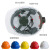 DOLOB 安全帽工程帽电工劳保加厚防护头盔 单色定制透气国标安全帽（红色）