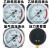 减压阀单表头氧气氩气加热表表头配件减压器头压力显示 FX丙1烷高压单表头025MPA