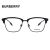 BURBERRY巴宝莉近视眼镜架男款半框光学眼镜框配镜佳锐镜片1.60