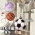 TLXT球形拼图挂件钥匙扣创意情侣挂件球形拼图篮球足球创意挂饰礼物 非球形拼图挂件仅钥匙扣1个