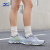 美津浓（MIZUNO）男女回弹科技缓震稳定轻量慢跑跑步鞋WAVE HORIZON 6 01/灰绿色/灰色(女) 35