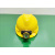OLOEY儿童矿工帽带灯的安全帽矿工帽LED充电幼儿园小孩建筑演出安全帽 普通儿童带灯 黄帽+充电器（3-11岁）