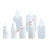 滴瓶  塑料瓶子带盖密封滴瓶塑料挤压小瓶分装瓶眼药水瓶液体瓶 50毫升(50个)+漏斗