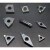 适用于定制金刚石刀片CCMT09T304铝用数控车床刀具宝石车刀刀粒超 2 PCD