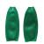 冰禹 乳胶套袖 防水耐油耐酸碱清洁劳保袖套 38cm绿色 BH-356