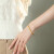 赛菲尔黄金手镯女3D硬金时尚几何菱形纹素圈镯子送爱人 54# 约3.5克