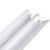 佛山照明(FSL)T8灯管工厂照明全套单管含光源带罩支架 T8支架+ LED灯管 6500K（白光） 白光 单管带置1.2米+1根30W灯管