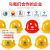 嘉博森玻璃钢安全帽工地新国标工作帽头盔钢盔定制logo印字红色工程施工 玻璃钢透气款红色按钮