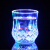 珍灶发光水杯七彩创意魔术闪光杯遇水倒水感应会亮的变色神奇杯子 发光杯2个  350ml