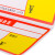 冰禹 jy-315 商品价格标签纸 市标价签药店商店货架产品价格签 红色(70mm*38mm*500张)