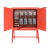 适用一级配电柜建筑工地临时工程用二级三级室外防雨动力柜成套配 红色