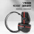 3M 隔音耳罩降噪头戴式工业级超强静音防噪音耳机 黑色 523011