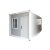 集装箱移动房定制住人办公室工地临时彩钢房组装可拆卸活动板房 乳白色 3x3x2.8m