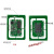 iso15693多协议 rfid射频读写器IC卡读卡模块nfc阅读器带psam卡座 天线主板分离式 ISO14443A+PSAM卡座 USB