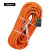 高空作业安全绳套装16mm国标耐磨救生户外登山攀岩绳子保险绳 15614mm10米橘色