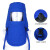 定制耐低温防护面罩LNG液化加气站冷库专用头罩防寒防冻防液氮头罩 防水防液氮手套蓝色42CM