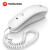 摩托罗拉（Motorola）CT50（白色）酒店电话机座机固定电话 桌墙两用可壁挂 单向低噪通话保留