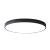 爱迪普森（IDEAPOST）QF-MX520 led吸顶灯简约超薄客厅圆形黑色50cm/36W三色变光