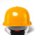 初构想太阳能风扇安全帽适用男夏季带风扇遮阳防晒透气头盔定制印字 蓝色太阳能帽加彩色遮阳板